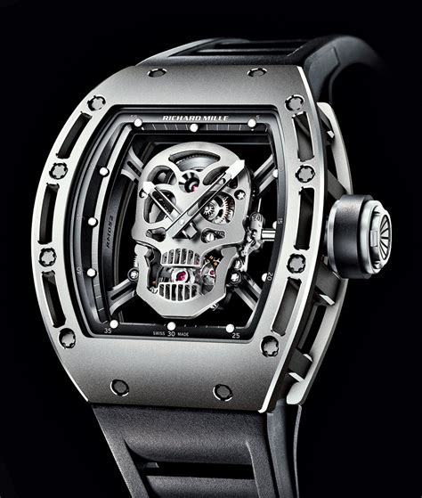 richard mille rm052 skull tourbillon|Richard Mille pharrell williams price.